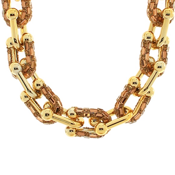 U Link Chain Statement Neckalce - Picture 2 of 3